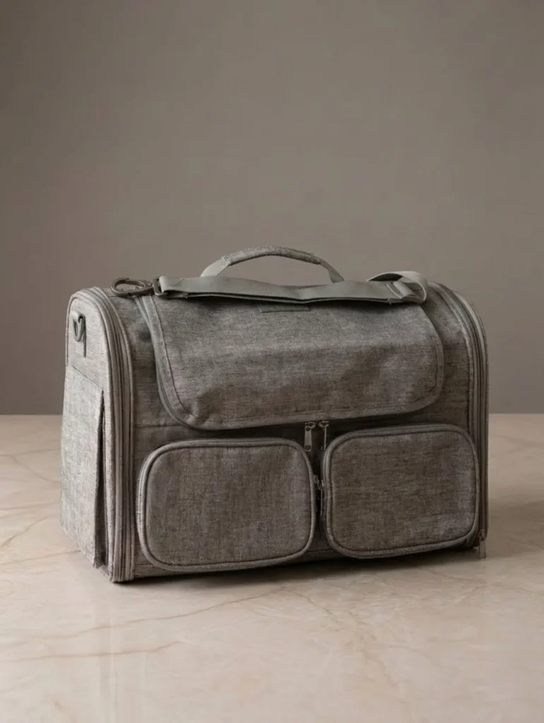 Sac de transport Horizon Prestiges gris vu de face